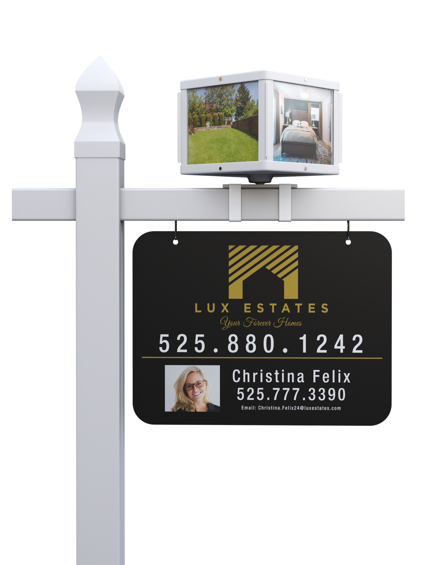 Real Estate Posts & Realtor Rotating Signs | SpinTopSigns